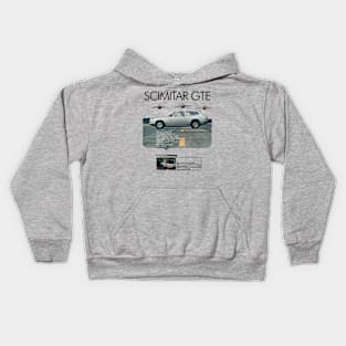 RELIANT SCIMITAR GTE - advert Kids Hoodie